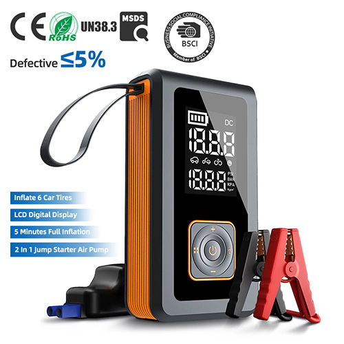 CC208 Air Pump with Jump Starter Undergoes Rigorous Aging Test