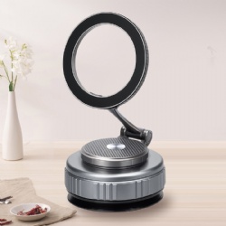 New Design 360 Degree Rotating Vacuum Adsorption Bracket Magnetic Phone Holder for Car