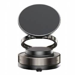 360 Degree Rotation Foldable Super Strong Magnetic Mobile Phone Holder Vacuum Suction Phone Holder
