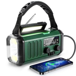 LED Reading Torch Noodradio Solar Noodpakket 20000mAH Power Bank Solar Radio for Emergency