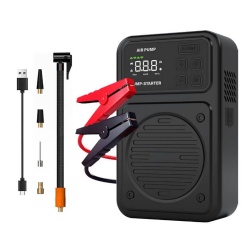 4 in 1 Multifunctional Mini Handheld Electric Car Jump Starter Power Bank with Air Pump